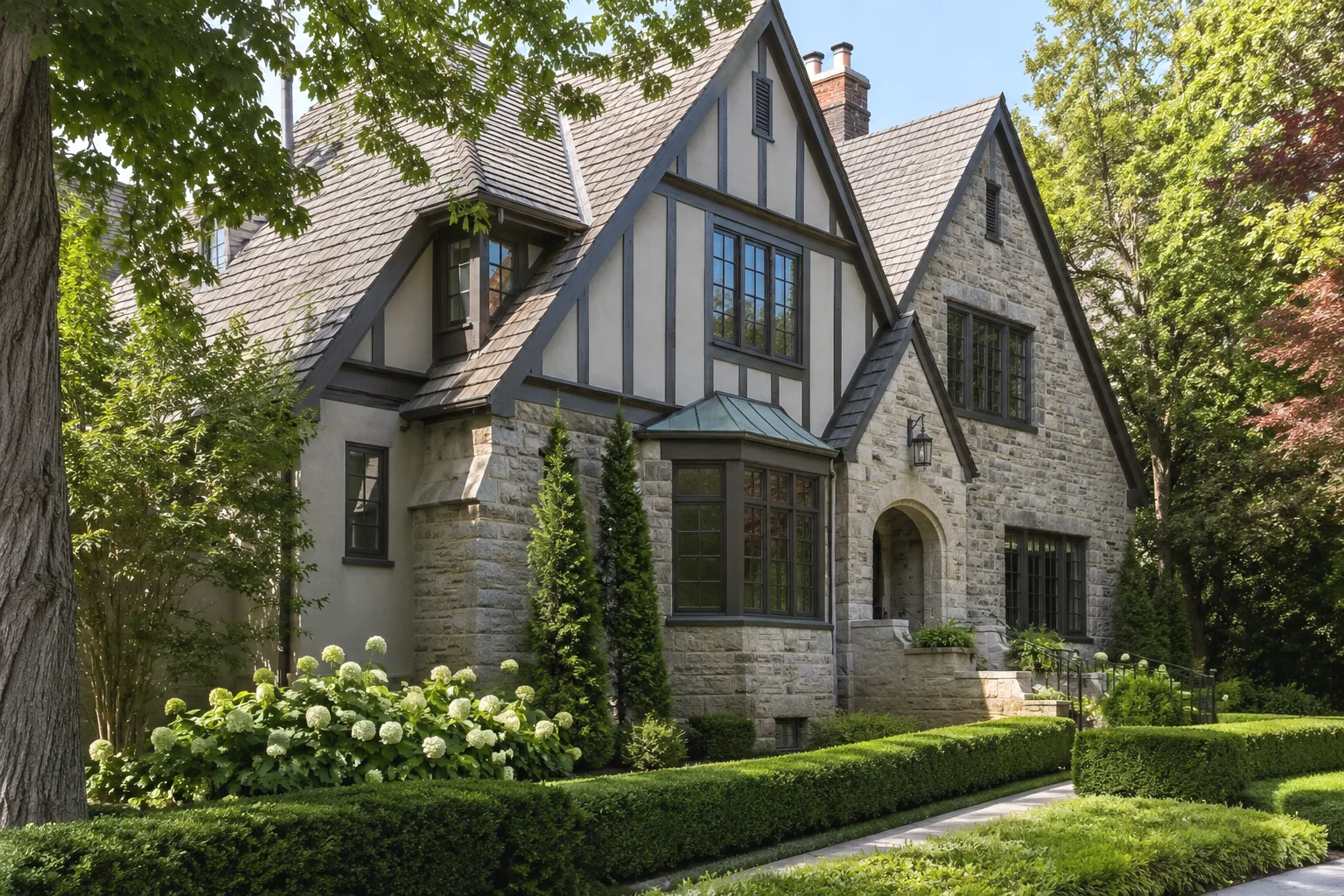 Illustrative Tudor and Arts and Crafts inspired Shaughnessy residence